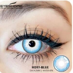 New HD53 BLUE Halloween Contact Eyewear SALE $$